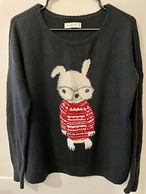 Abercrombie Fitch Rabbit Sweater Size M/L • $9.99