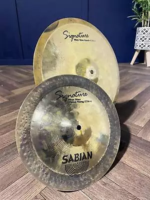 Sabian Signature Max Stax China & Crash Cymbal 12”/14  Mike Portnoy #KX5 • $435.58