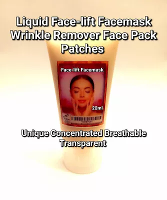 Liquid Face-lift Face Mask Reduce Remove Deep Wrinkle Eyebag Remover Cream Serum • £5.99