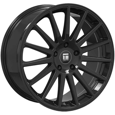 $199.99 • Buy Touren TR92 17x8 5x112 +35mm Gloss Black Wheel Rim 17  Inch