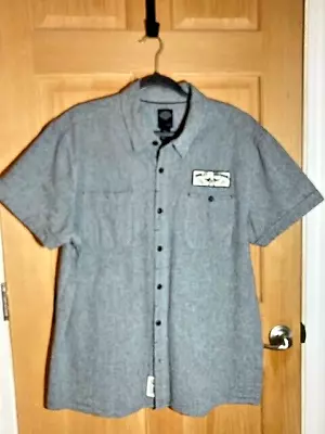 Harley-Davidson Black Label Micro-Striped Mechanics Shirt Men 2XL 99022-16 • $18