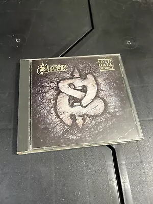 Saxon - Solid Ball Of Rock CD 1990 Charisma – 91672-2 [Original] • $19.99