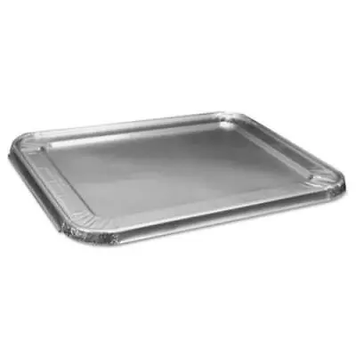 Boardwalk BWKLIDSTEAMHF Half Size Aluminum Steam Table Pan Lid Deep 100/carton • $45.35