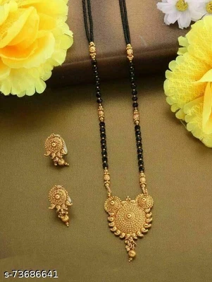 $15.69 • Buy Indian Women, Casual Ethnic Mangalsutra, Pendant Party Wear Style, Free Shipping