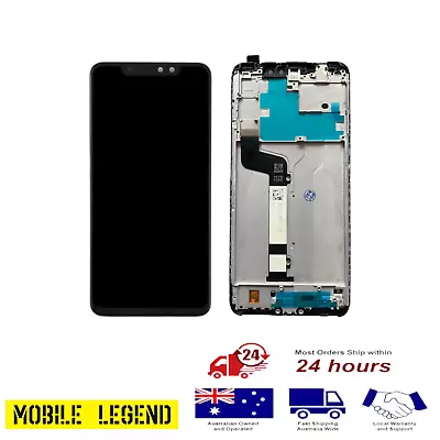 Xiaomi Redmi Note 6 / Note 6 Pro LCD And Digitizer Touch Screen Assembly + FRAME • $55.99