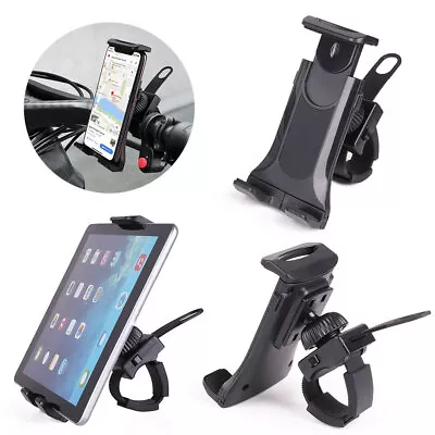 360° Bike Phone Holder Bicycle Handlebar Tablet Mount Swivel Stand For IPhone • £7.72