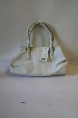 $39.99 • Buy *NWT Womens Sigrid Olsen White Chartreuse Matte Croc Embossed Leather Handbag
