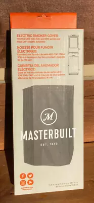Masterbuilt Electric Smoker Cover - Black - 19.5  X 16.9  X 30.9  NEW In Box NIB • $15.99