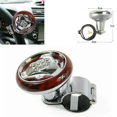 Electroplating Car Steering Wheel Aid Power Handle Assister Spinner Knob Ball • $11.39