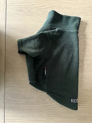 Equafleece Polartec Waterproof Jumper Size 22 Standard Loden Green Dog Coat • £23