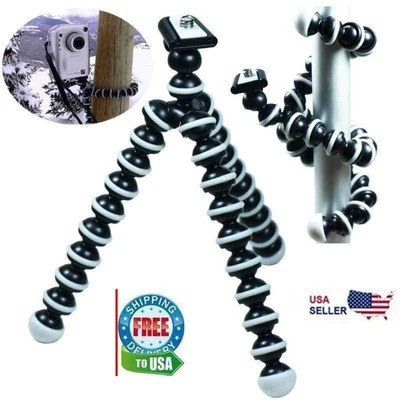 $10.99 • Buy Flexible Tripod Stand Gorillapod For Camera Digital DV Canon Nikon Small Size 
