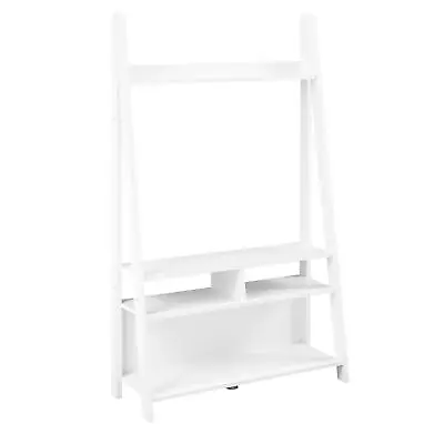 Tiva Living Room Range Corner Ladder Bookcase Desk Tv Unit Workstation White • £129.99