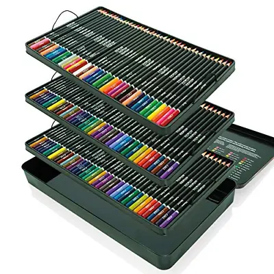 Artworx Premium Artist Colouring Pencils - 120 Coloured Pencils For Adults - Set • £26.97