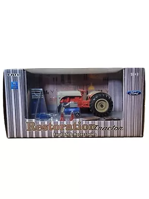 ERTL Diecast Ford Restoration 8N Red Tractor & Accessories New • $45.99