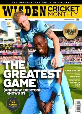£5.50 • Buy Wisden Cricket Monthly Magazine Issue 22 - August- 2019  (5022)