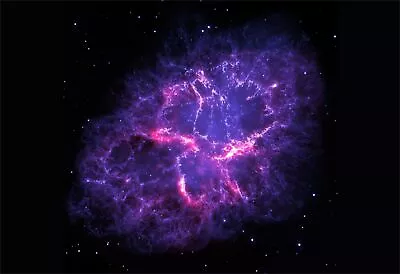 Purple Crab Nebula Fine Art Print • $13.95