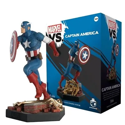 Captain America Figurine Marvel Vs Eaglemoss Hero Collector Action Figure Statue • £18.99