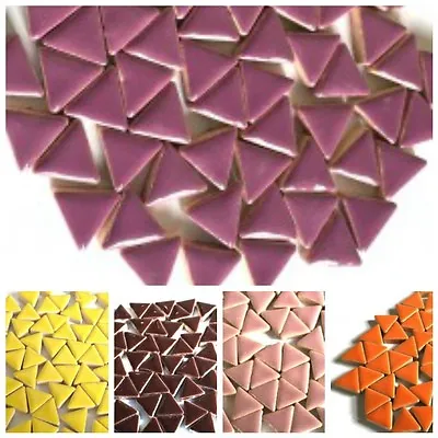 Triangle Ceramic Mosaic Tiles In A Choice Of Colours - 50g  • £2.80