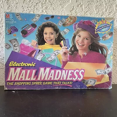 COMPLETE Vintage 1996 Mall Madness Talking Electronic Game  Great Condition • $89.99