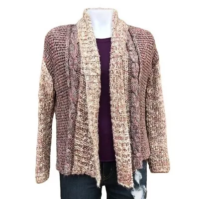 Moth Oversized Multi Colored Knit Cardigan Sweater • $32