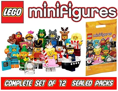 LEGO 71034 Series 23 Minifigures Complete Full Set Of 12 Factory Sealed Packs • $89.50