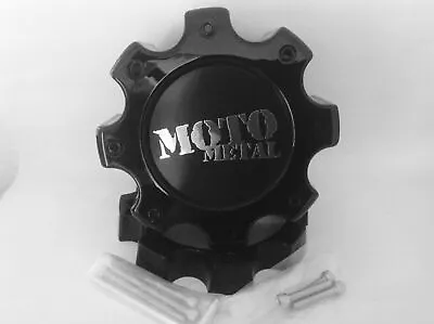 Moto Metal Black 8 Lug Wheel Rim Center Hub Cap MO909 MO957 MO959 MO909B8165B • $36