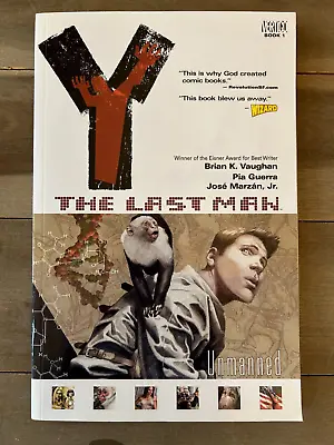 Y: The Last Man - Unmanned Vol 1 TPB Paperback DC Comics Vertigo Brian Vaughan • $3.95
