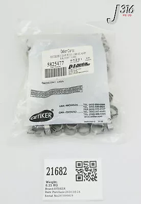 21682 Oetiker 1 Ear Stepless Clamp S/s 9/16'' Nom (lot Of 100) (new) 5825477 • $269.46