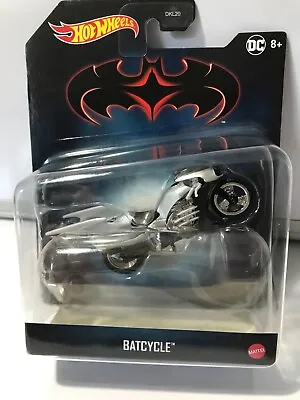 BATCYCLE - Mattel Hot Wheels 1:50 Scale NEW WAVE 3 BATMAN & ROBIN 1997 MOVIE • $11.99