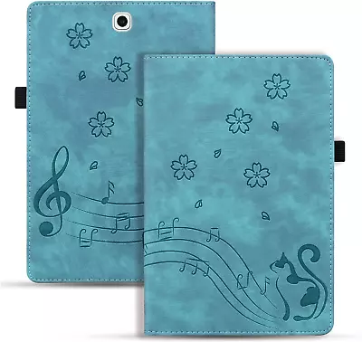 Tablet Case For Samsung Galaxy Tab S2 9.7 Inch 2015 (SM-T810/T815) PU Leather Fl • £40.60