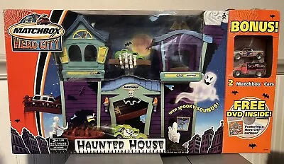 RARE!! 2003 Matchbox Hero-City Haunted House Bonus Bundle In Original Sealed Box • $115