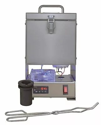 30 Oz Gold Quikmelt Pro Tabletop Electric Melting Furnace 2200°f Silver Copper • $560