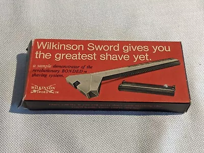 Vintage Wilkinson Sword Bonded Shaving System Safety Razor Sample • $7.36