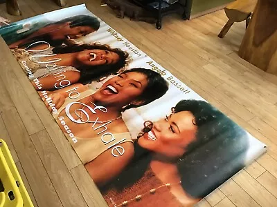 Vinyl Movie Theatre Poster/Banner Huge Rolled - Waiting To Exhale 47  X 120  • $65.04