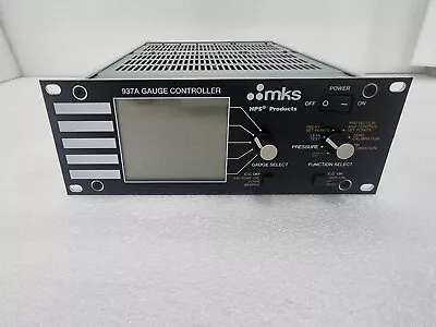 MKS 937A GAUGE CONTROLLER 937A-120V60TR-CMCMNA232 (As-Is) • $740
