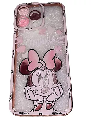 Mickey Minnie Mouse Case IPhone 14 Pro Max Transparent Soft Clear Cover • $16.99