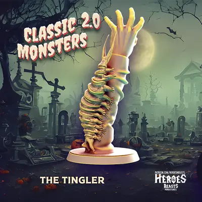 The Tingler-Classic Movie Monsters-3D Printed Resin Miniature/Bust • $10