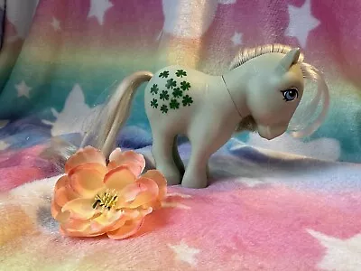 My Little Pony Vintage Flat Foot Collectors Pose Minty Green  • $15