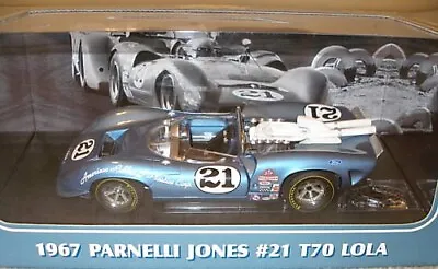 *RARE* GMP 1/18- 1967 T 70 LOLA  *Parnelli Jones  #21 - Very Low # 6/1500* • $249.99