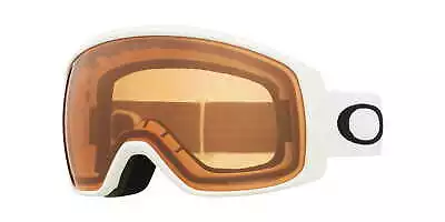 Ski Goggles Oakley Flight Tracker M Matte White Prizm Snow Persimmon OO7105-11 • $99