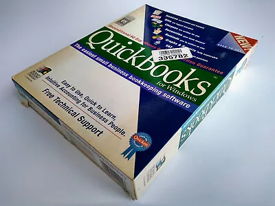£27.50 • Buy Quickbooks V 2.0 Old Accounts Bookkeeping Software Windows 3.1 Floppy Disk Boxed