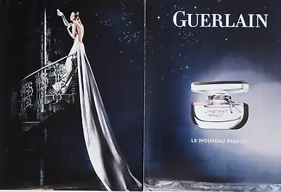 GUERLAIN Vintage Print Ad !!   L'Instant Magic Perfume For Women   • $7
