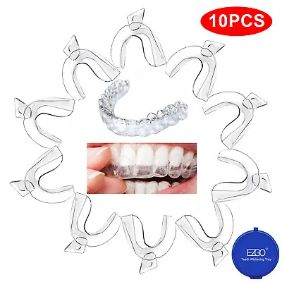 10pc Moldable Teeth Whitening Trays Thermoforming Mouth Guard Tray For Teeth • $11.99