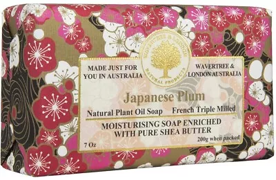 Wavetree & London Japanese Plum 200g/7oz French Triple Milled Soap • $11
