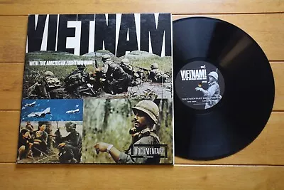 Vietnam  With The Fighting Man  Lp 12  Record Vg+ Documentary Gatefold [70] • $25