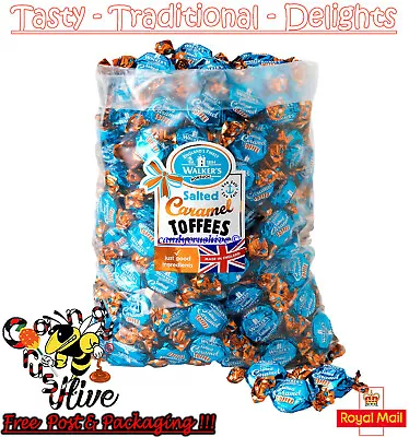 1 - 600 Walkers Nonsuch Salted Caramel Toffees Wrapped Sweets Pick N Mix  • £5.47