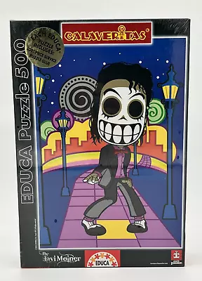 EDUCA Calaveritas 500-Piece Puzzle  Jean  - Michael Jackson Parody Model 15201 • $25