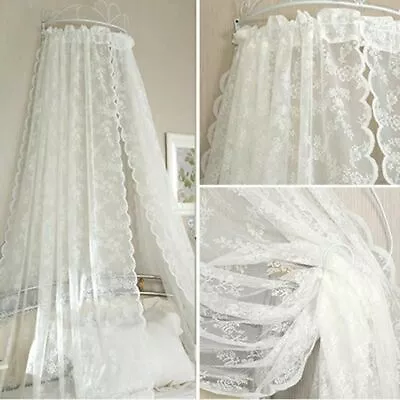 Beds Canopy Curtain Mosquito Net Lace Curtains Tulle Insect Bed Netting Drape  • $21.20