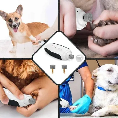 Electric Pet Nail Grinder Safe And Easy Claw Care Rechargeable & Portable • $15.95