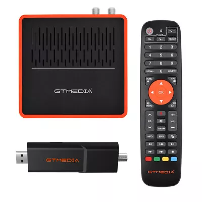 4K FTA DVB-S2/S2X/ATSC 3.0 Tuner Satellite TV Receiver Android 9.0 Smart TV BOX • $129.99